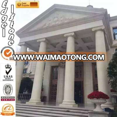 Granite Stone Gate Pillars Design